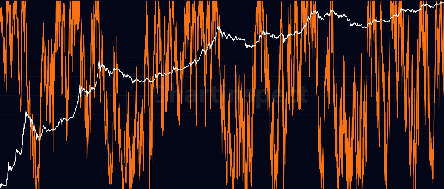 STH in Profit - Monitor market sentiment through the percentage of Short-Term Holder supply currently in profit. This metric identifies local tops when >85% are in profit and bottoms when <25% are in profit, providing crucial timing signals for market reversals