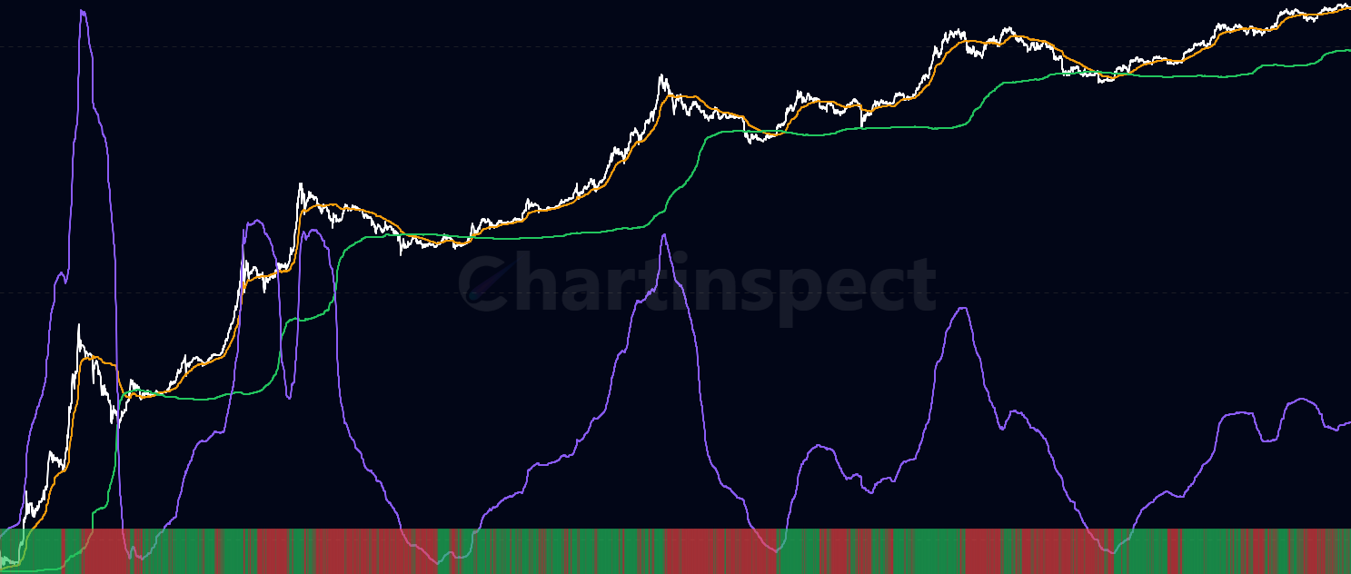 STH/LTH Realized Price Ratio - Compares the average acquisition price of Short-Term Holders to Long-Term Holders, revealing cohort positioning and market dynamics. When STH cost basis exceeds LTH cost basis, it indicates recent buyers paid premium prices, often signaling potential distribution phases.